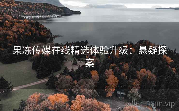 果冻传媒在线精选体验升级：悬疑探案